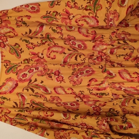 Cato Est 1946 BB Bohemian maxi dress abstract paisley print - Picture 8 of 11